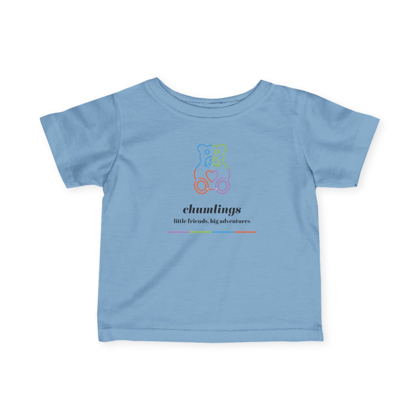 Chumlings Infant Jersey Tee, Unisex Toddler T-Shirt.