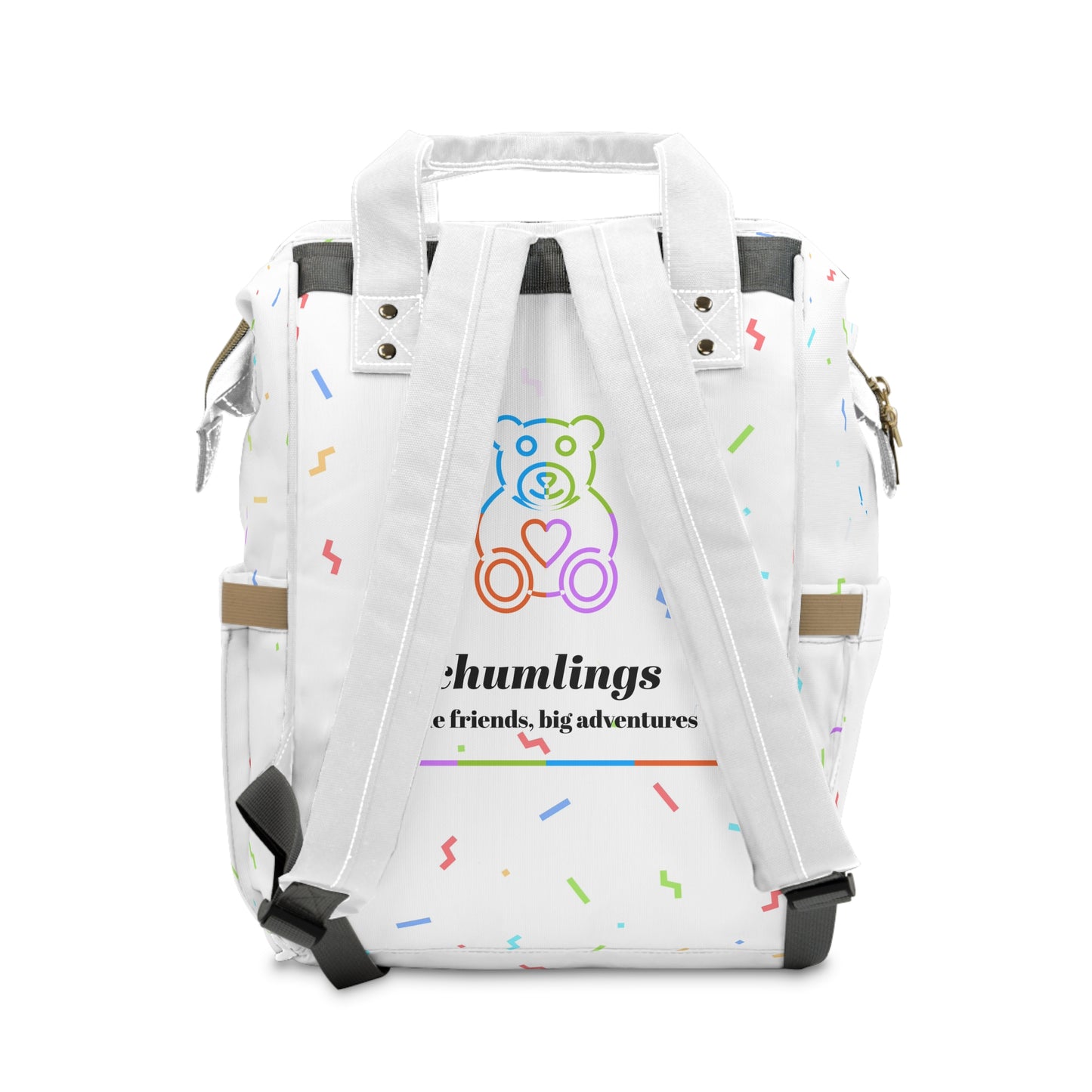 Diaper Backpack - Chummings Colorful Multifunctional Baby Bag for Stylish Parents