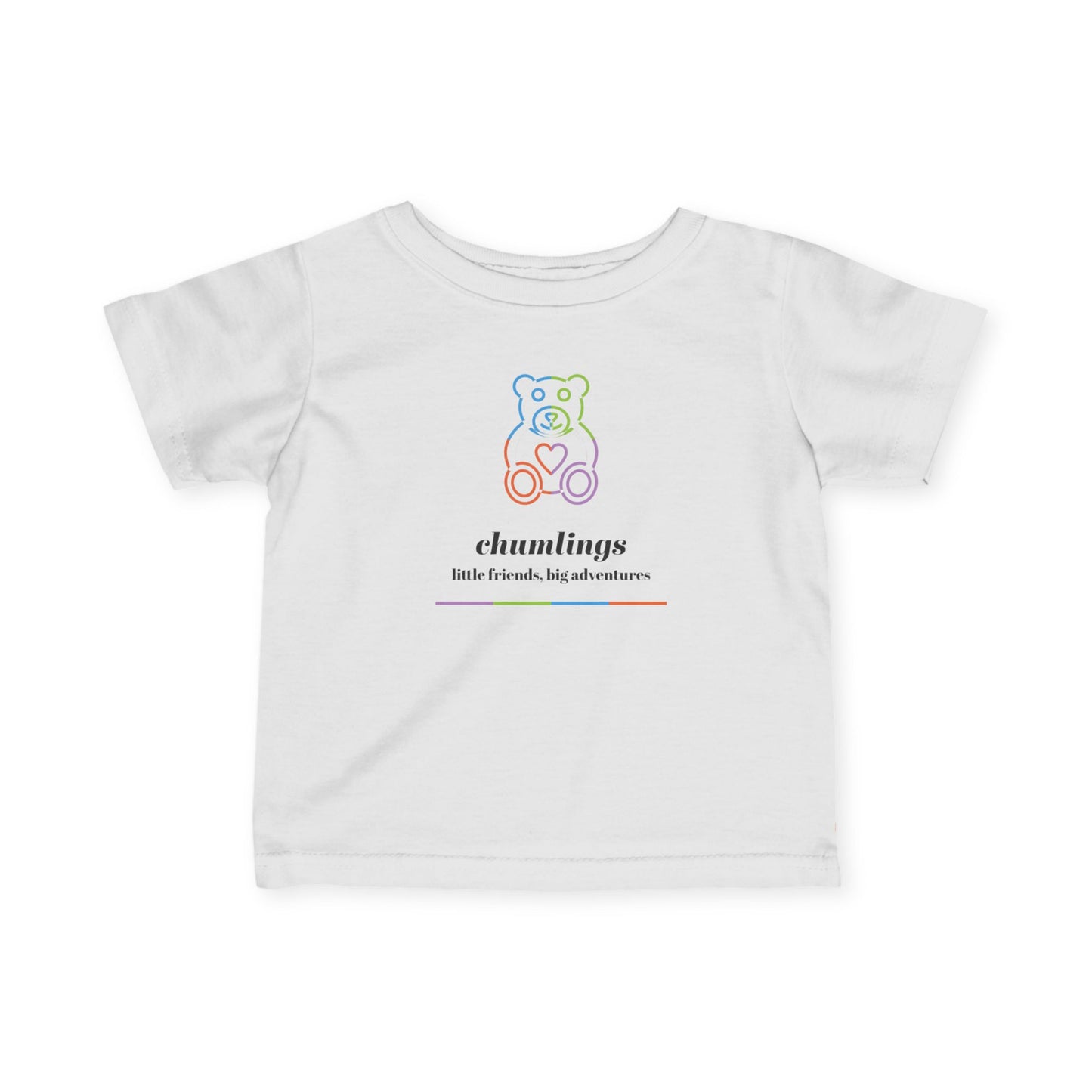 Chumlings Infant Jersey Tee, Unisex Toddler T-Shirt.