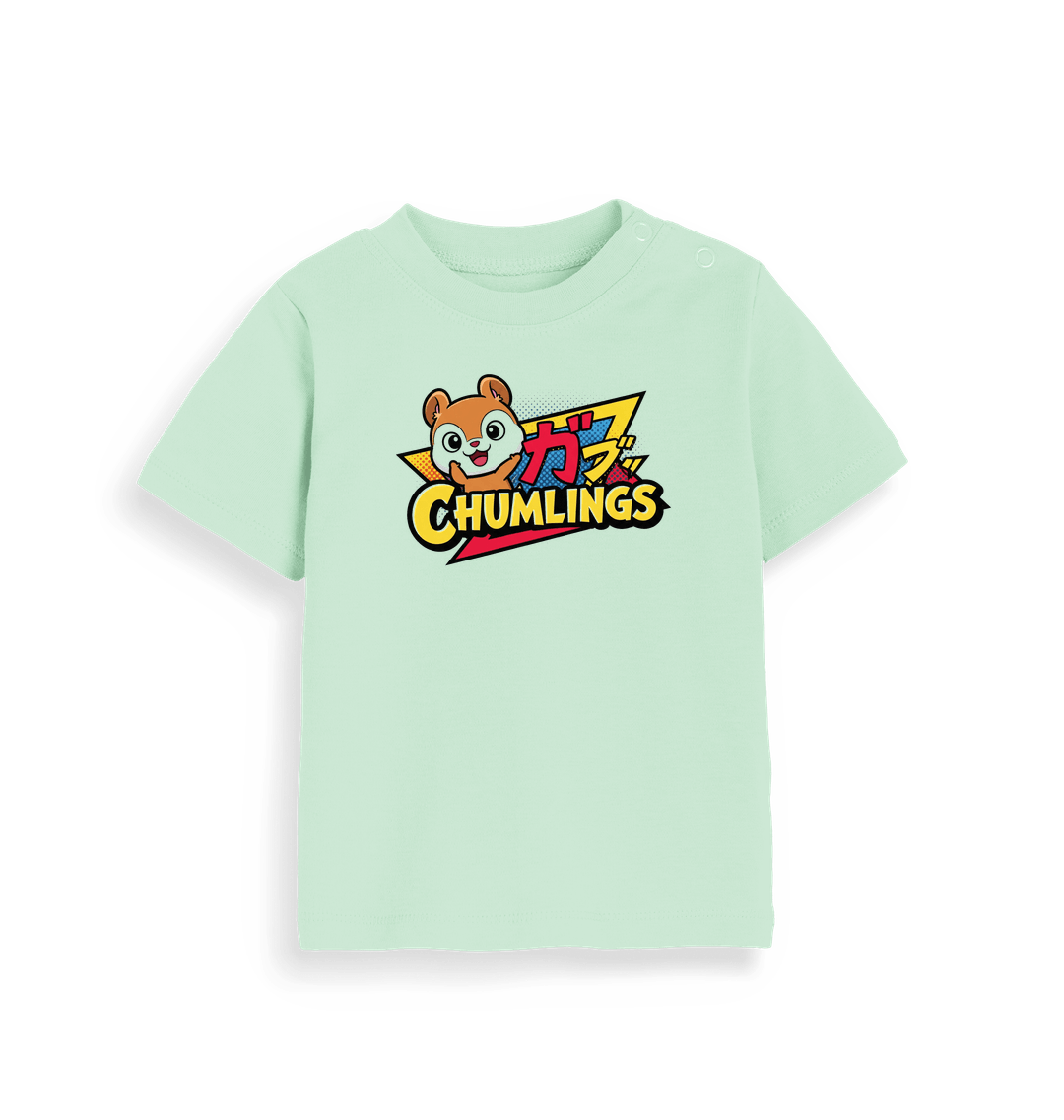 Mint Printed Kids T-Shirt