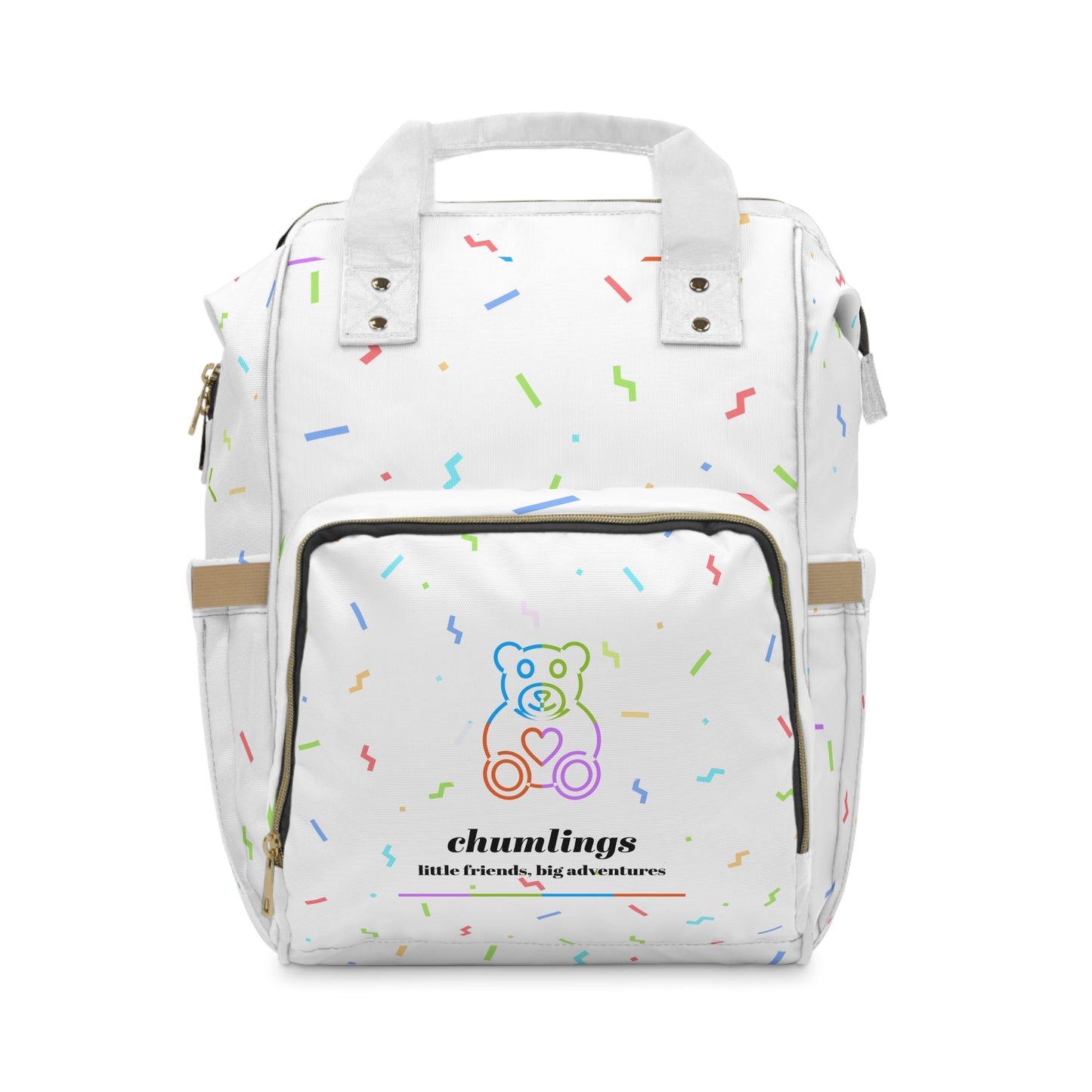 Diaper Backpack - Chummings Colorful Multifunctional Baby Bag for Stylish Parents