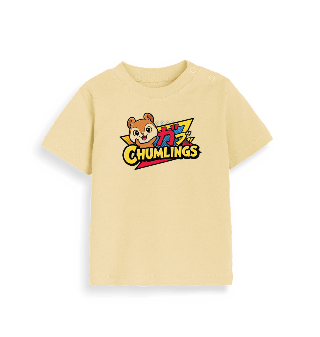 Soft Yellow Printed Kids T-Shirt
