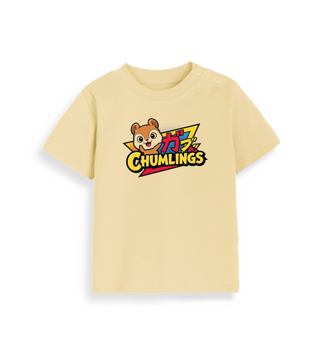 Soft Yellow Printed Kids T-Shirt