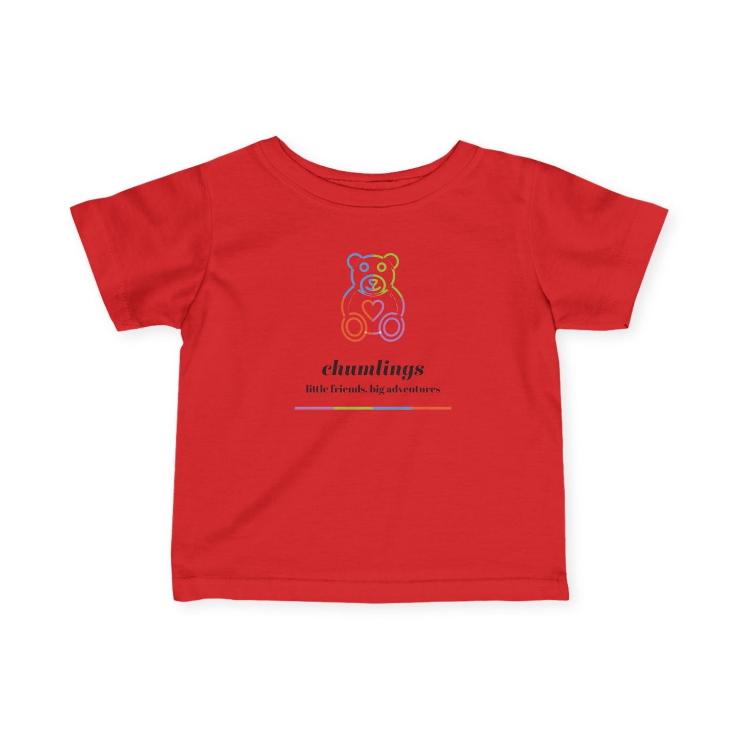 Chumlings Infant Jersey Tee, Unisex Toddler T-Shirt.