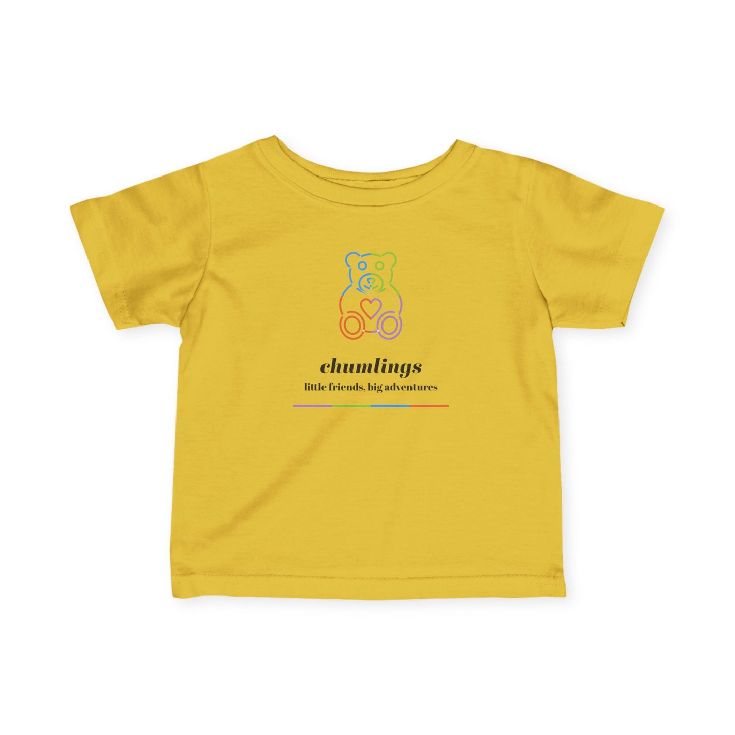 Chumlings Infant Jersey Tee, Unisex Toddler T-Shirt.