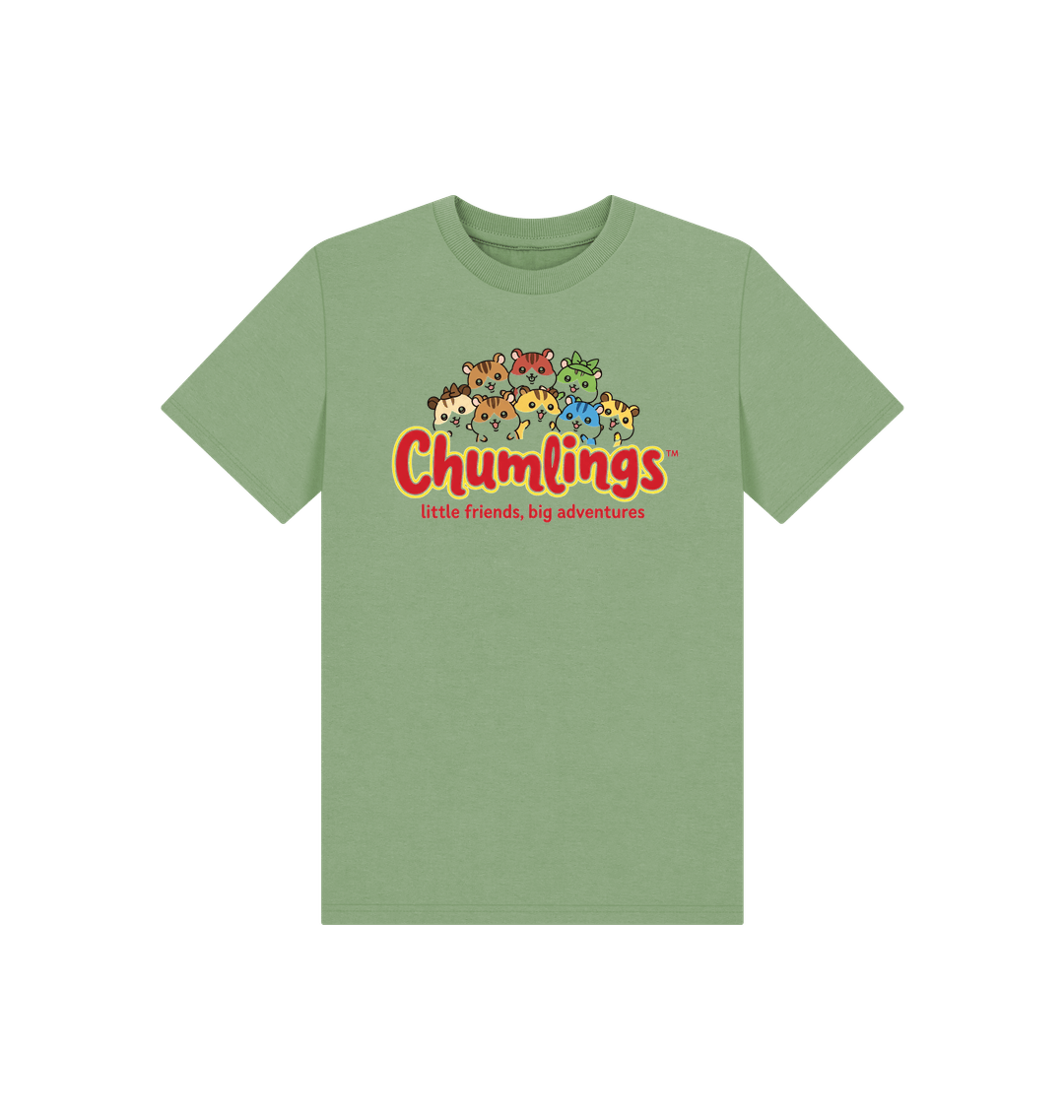 Sage Printed Kids T-Shirt