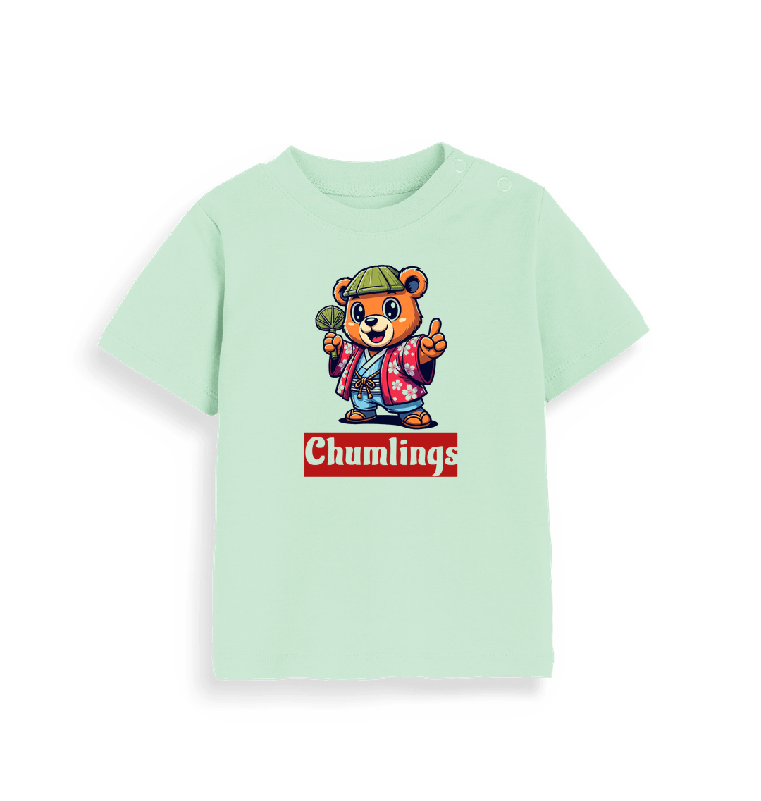 Mint Printed Kids T-Shirt