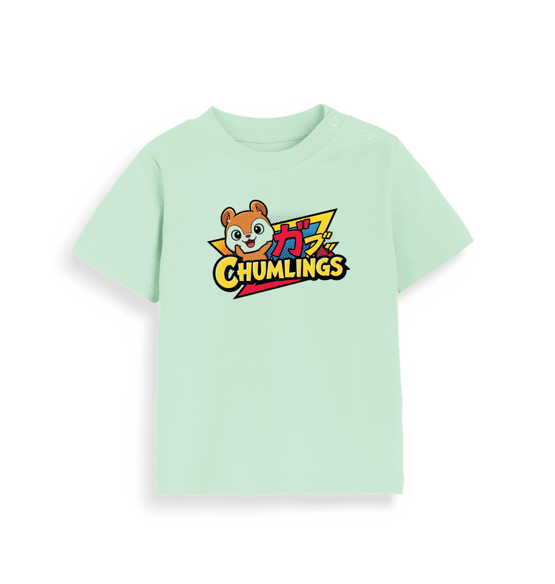 Mint Printed Kids T-Shirt