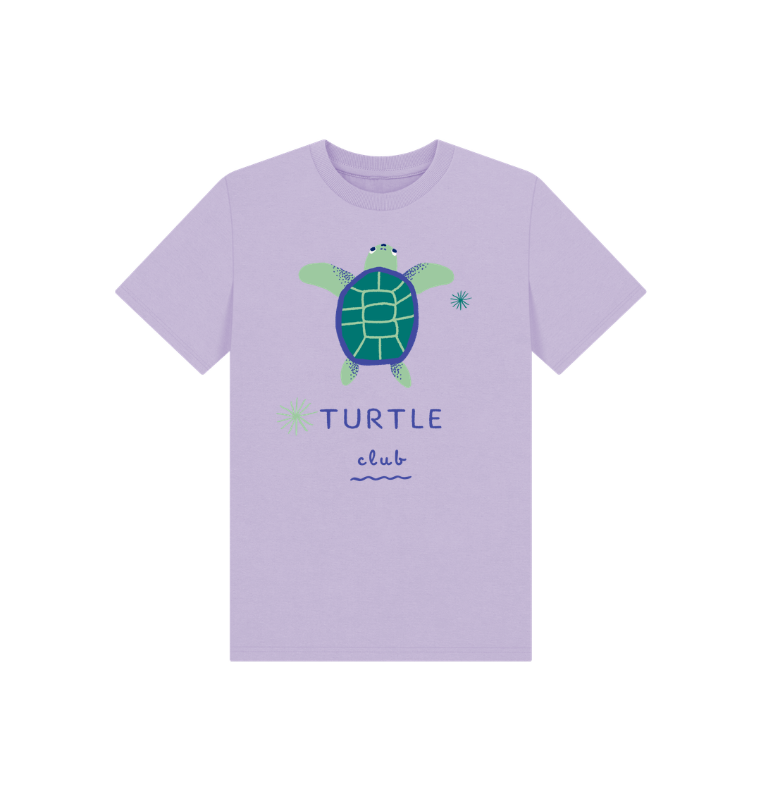 Soft Lilac Printed Kids T-Shirt