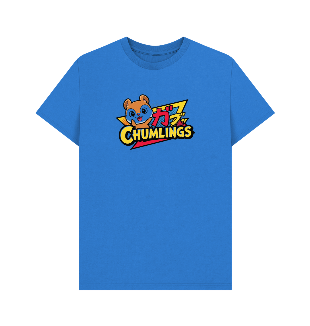Bright Blue Printed T-shirt