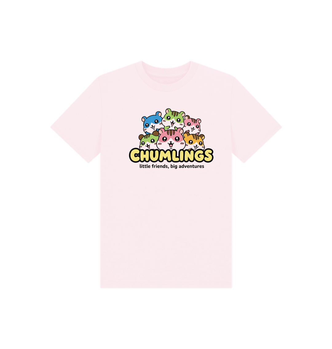 Pink Printed Kids T-Shirt